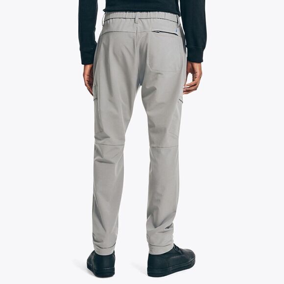 Nautica Mens Navtech Slim-Fit Utility Pant Straight Leg Pewter Grey Size 34x32 - Picture 4 of 11